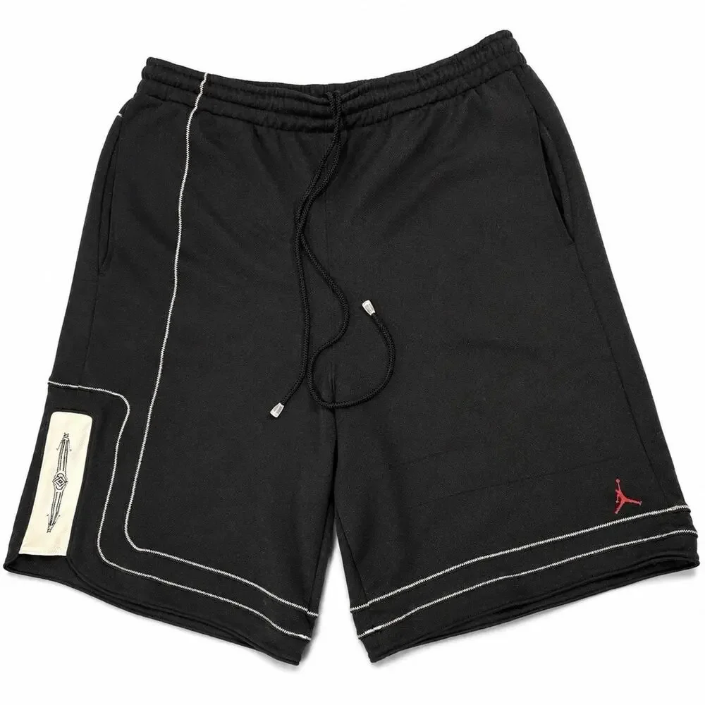 Air Jordan Black Basketball Shorts Men’s 22” Length Large Athletic Jumpman Rare